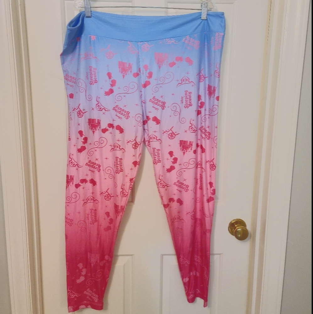 Disney Parks Authentic Sleeping Beauty Leggings